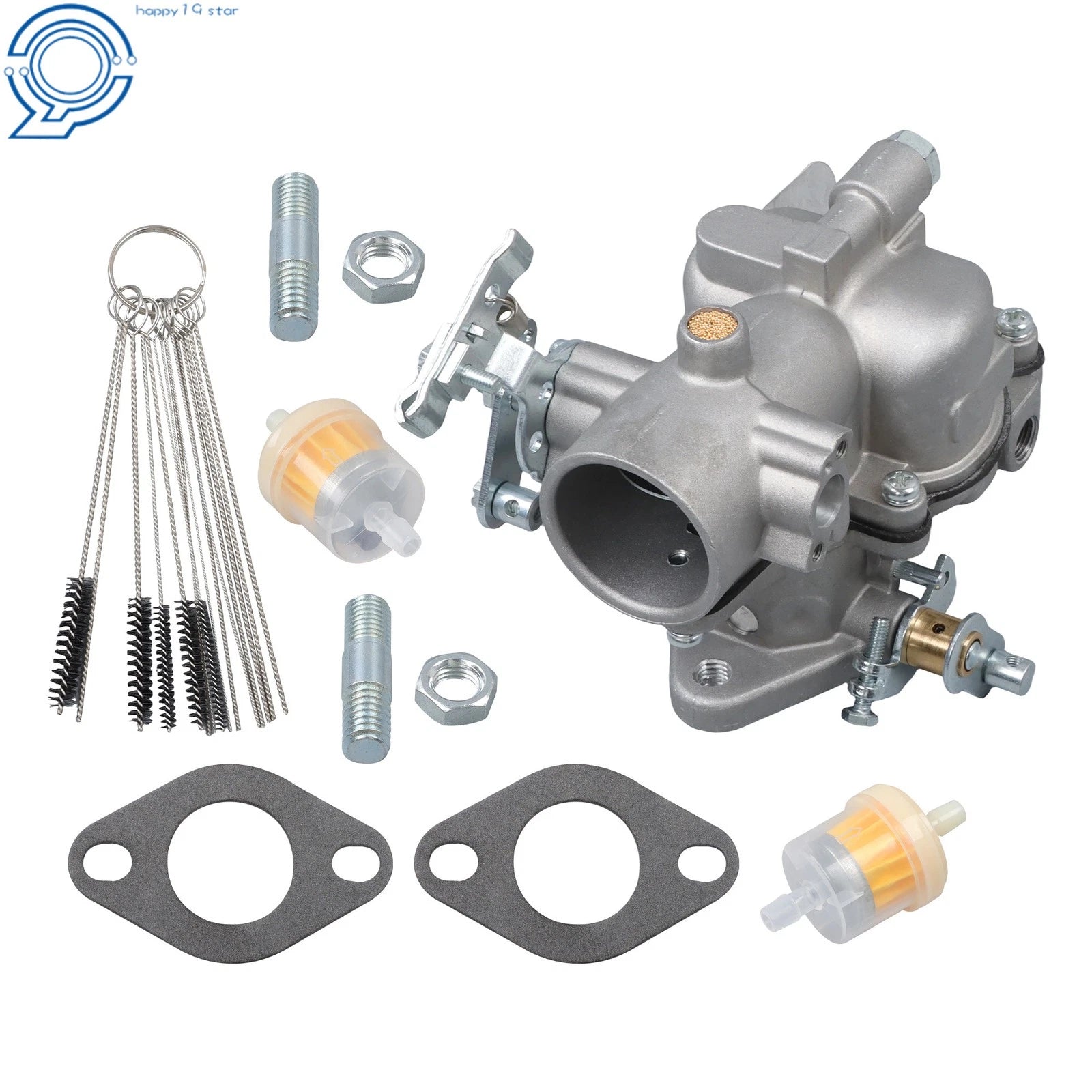 Carburetor Updraft Gas for Wisconsin L63S1 (VH4D) 2-1/4" Mount (1957–1976)