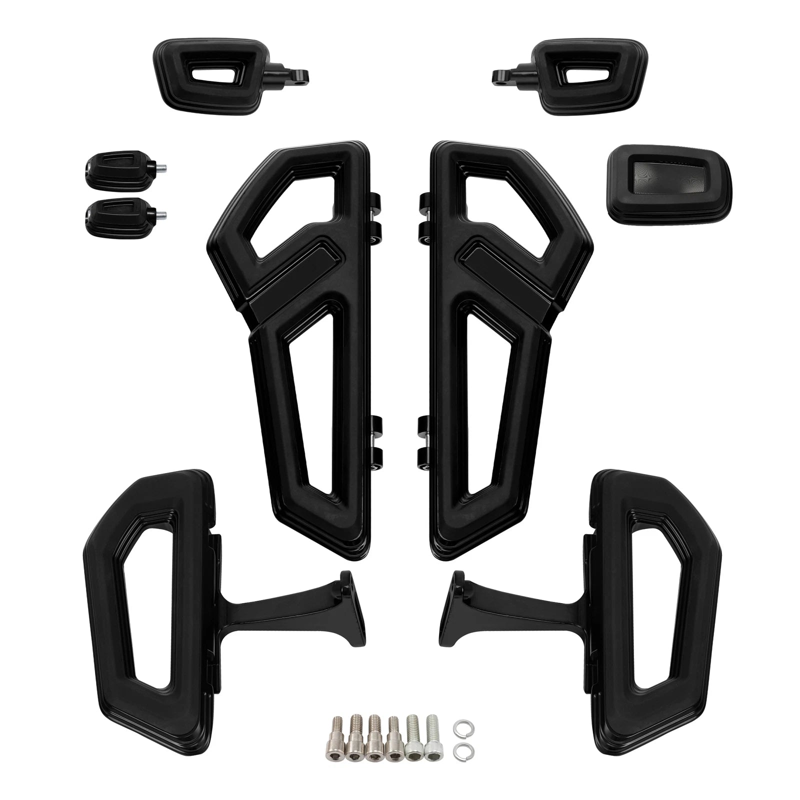 Footboards Pegs Brake Pedal for Harley Touring (2000–2024)