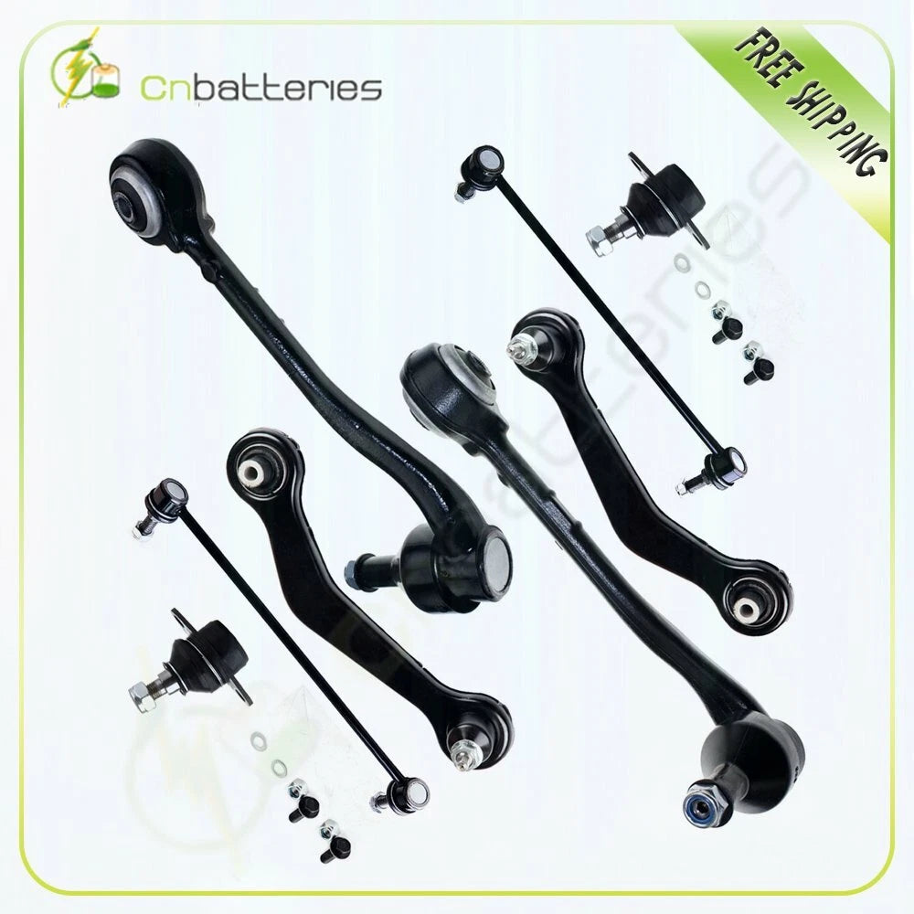 8x Front Ball Joint Sway Bar Control Arm Kit for BMW X5 (2000–2006)