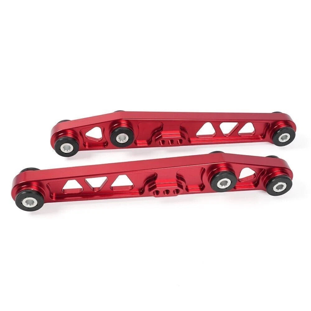 Red Pair Rear Lower Control Arm for Honda Civic EG (1992–1995) Acura Integra (1994–2001)