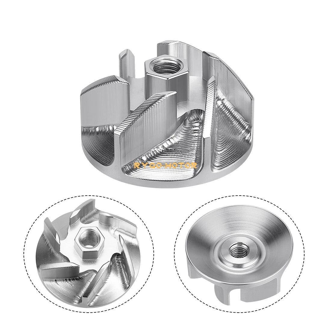 Water Pump Impeller for Honda CR500R (1985–2001) #19215-KA5-690