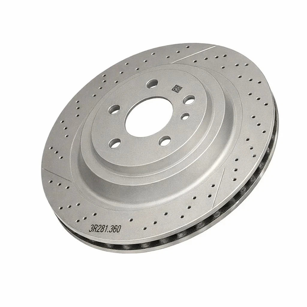 Genuine OEM Rear Disc Brake Rotor for Mercedes-Benz C63 AMG S, AMG GT (2012–2021) 2314230212