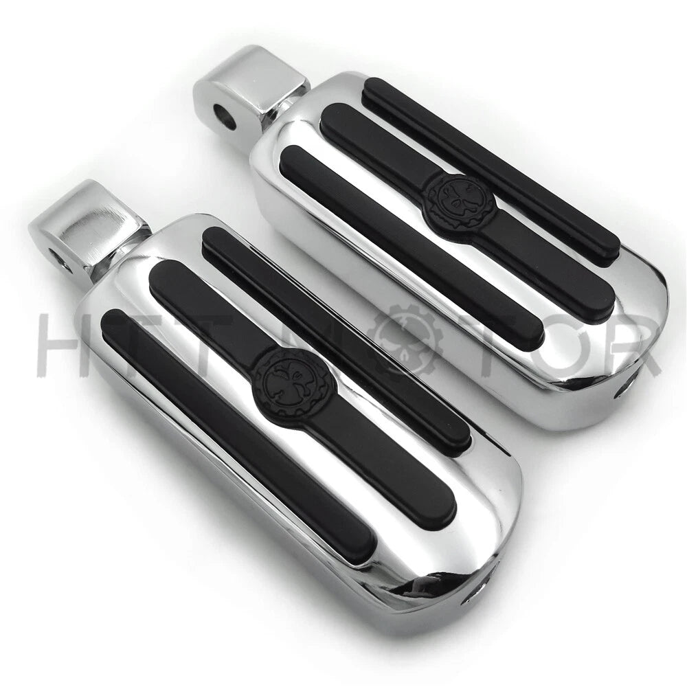 Groove Gear Skull Footpeg for Harley Softail Fat Boy FLFB, Fat Bob FXFB (2018–2019)
