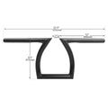 1" Z Bars Handlebar for Harley Sportster, Choppers, Bobbers, Yamaha, Suzuki