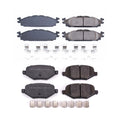 PowerStop 2X Front Rear Euro Carbon Fiber Ceramic Brake Pads Kit for Explorer
