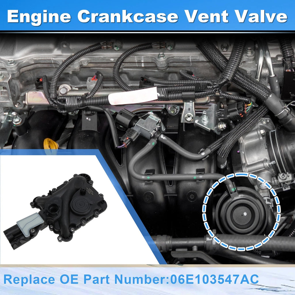 Engine Crankcase Vent Valve Oil Separator No.06E103547AC for Audi A6 (2009–2012)