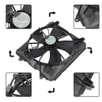 Cooling Fan Assembly for Honda CR-V (2007–2009) Left Side