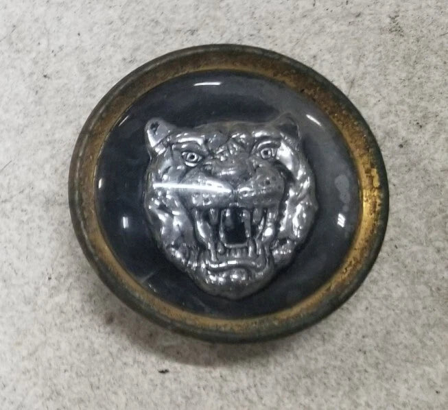 Set of 3 Wheel Caps for Jaguar XJ6 XJ12 (1995–1997) Gold Ring