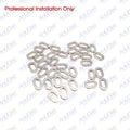 34Pcs Stainless Steel Hull Body Washer Kit for Sea Doo Spark 900 (2014–2023)