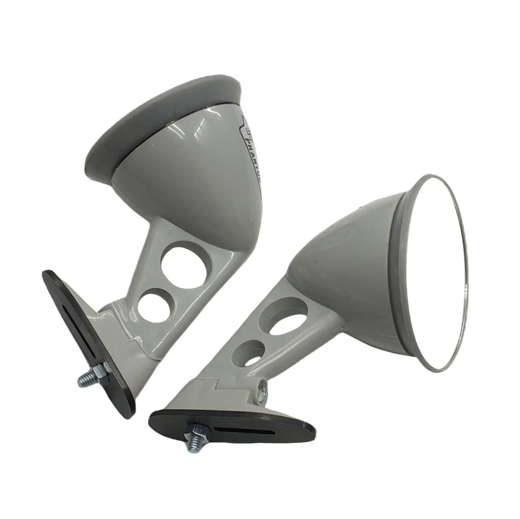Universal Grey JDM Racing Bullet Side Mirror for Muscle Cars