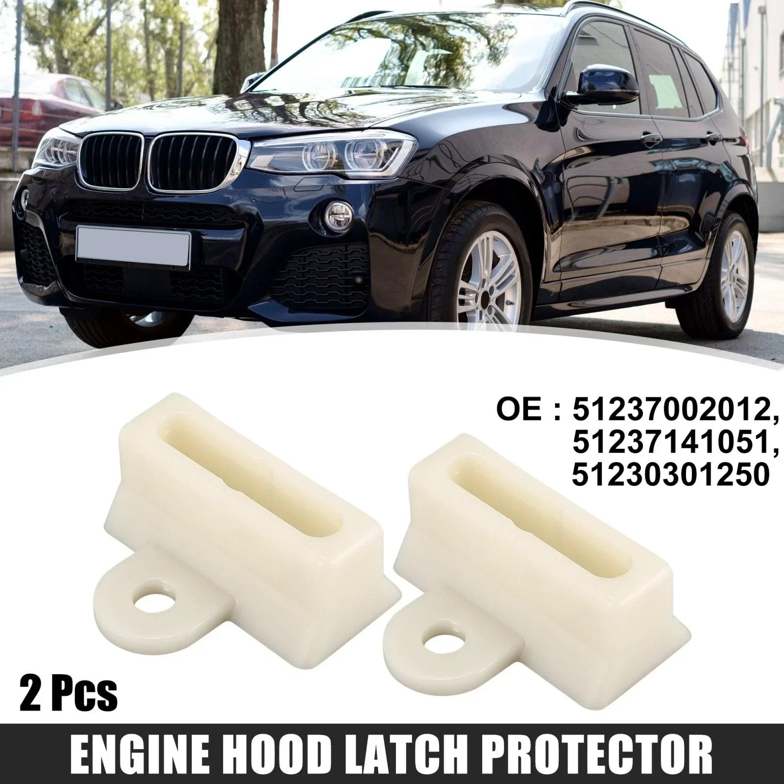 Engine Hood Latch Protector for BMW 1 Series E81 (2006-2011)