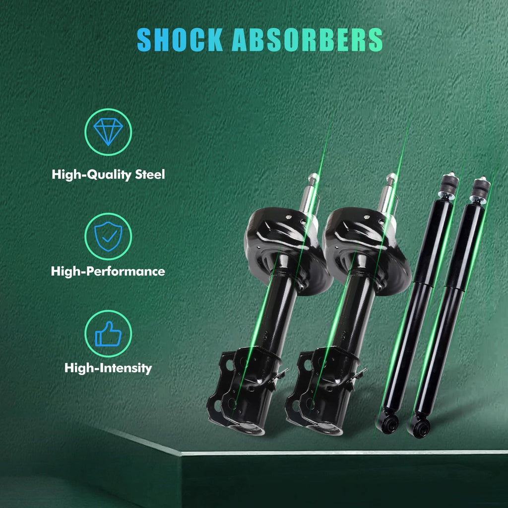 Set of 4 Struts for Acura RDX (2007–2012)