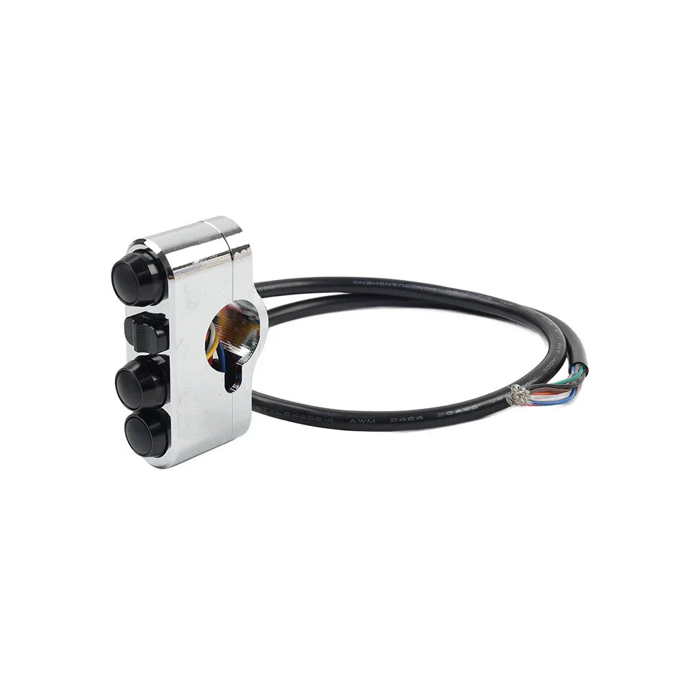 1" Handlebar Control Switches & Wiring Harness for Harley Dyna Sportster (2006-2023)