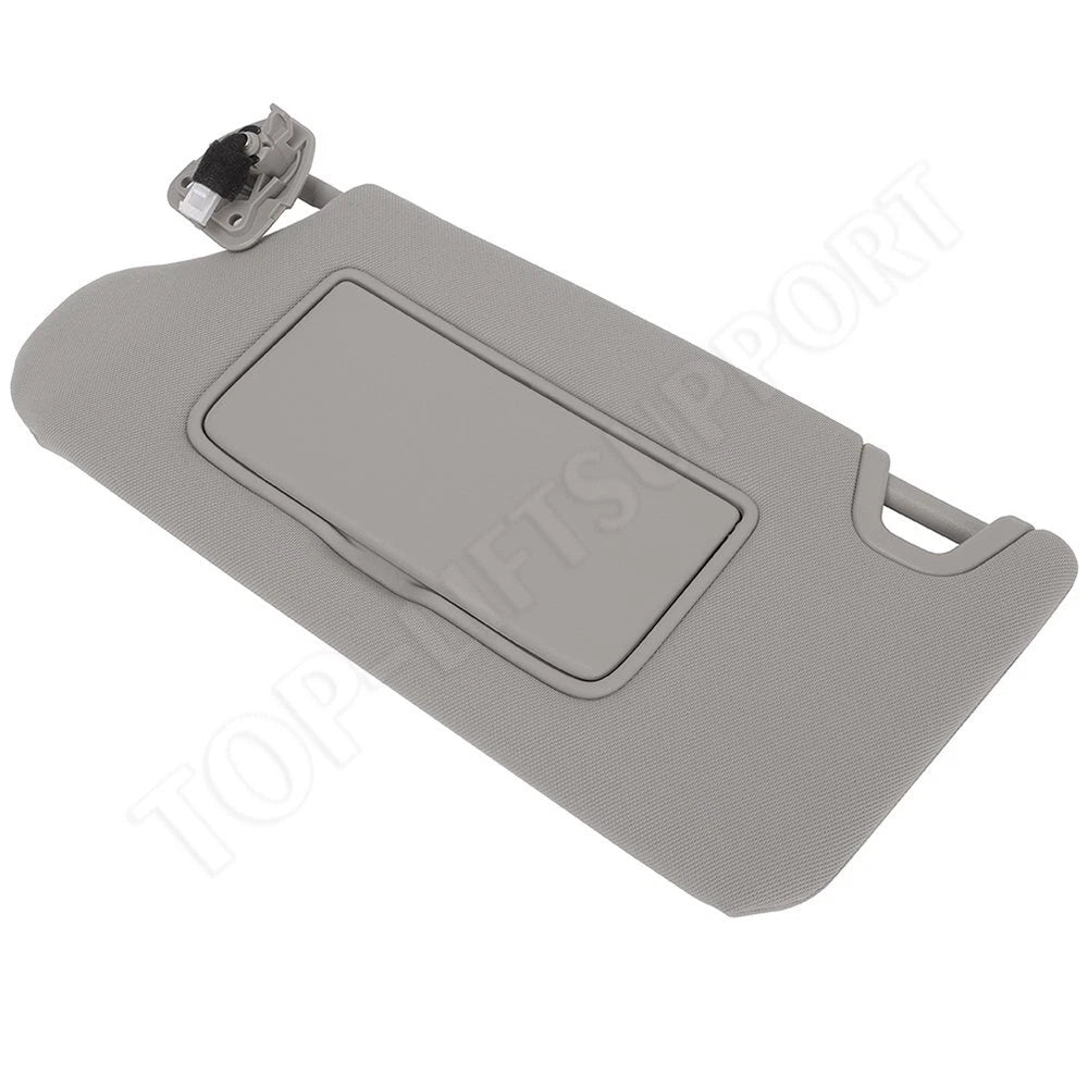 Sun Visor for Nissan Altima (2013–2018) Gray with Bulb Left Driver Side