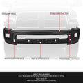 Front Bumper Face Bar for Dodge Ram 2500 3500 (2010–2018) w/ Fog Light Holes