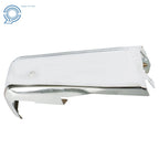 Chrome Left Steel Rear Bumper End Cover for Ford F150 (2015–2020)