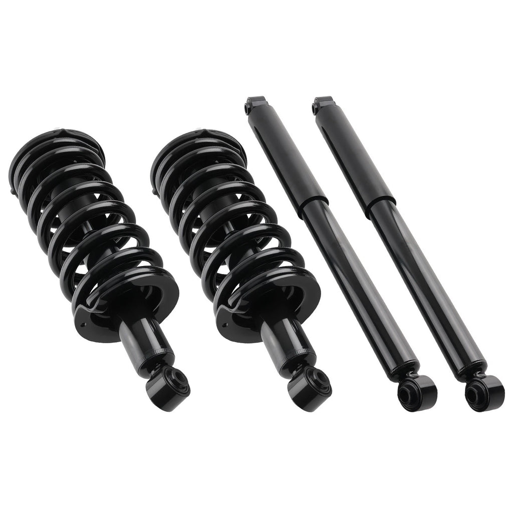 Front Struts + Rear Shock Absorbers for Nissan Titan 4WD (2004–2015)