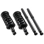 Front Struts + Rear Shock Absorbers for Nissan Titan 4WD (2004–2015)