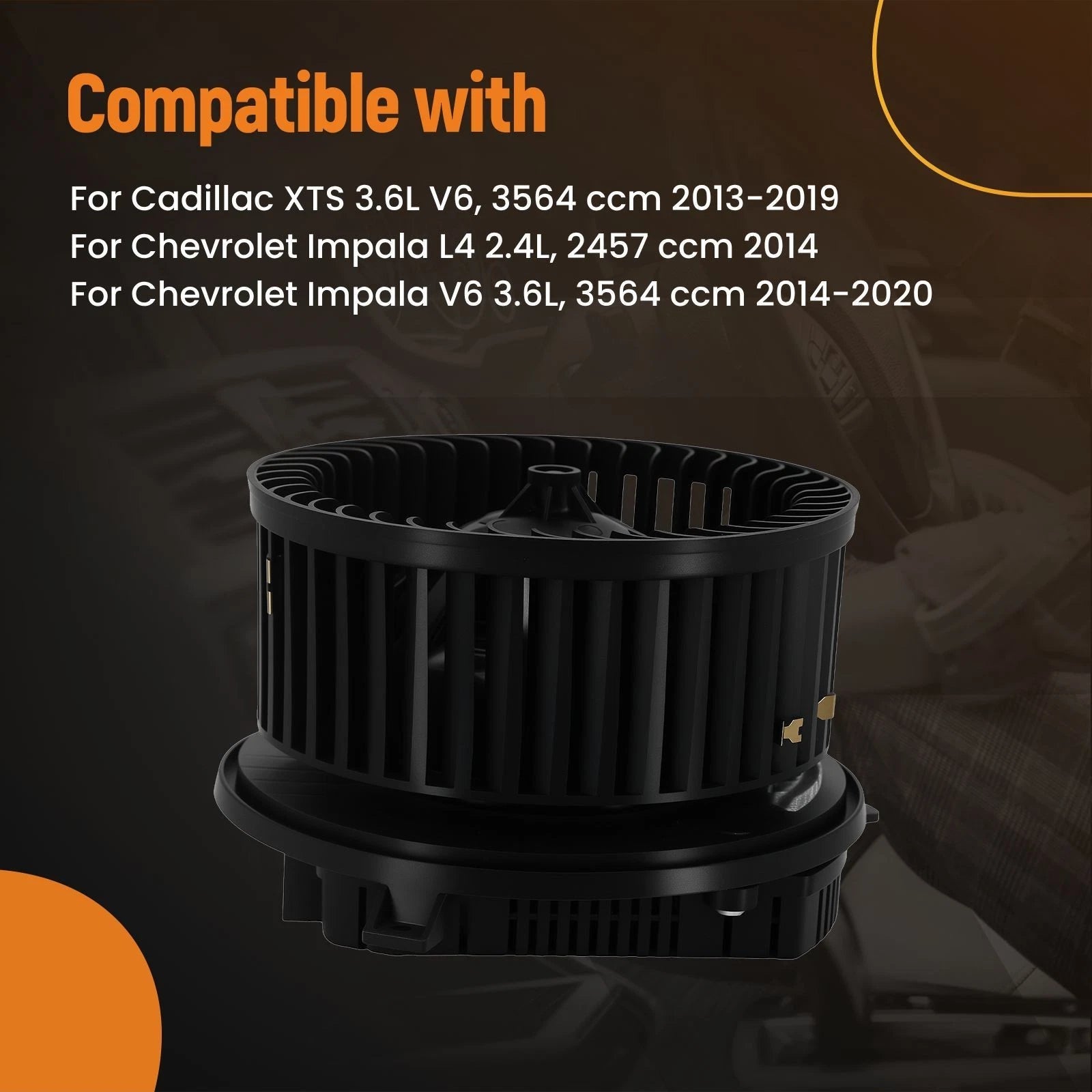 Blower Motor with Wheel for Chevrolet Impala (2014–2019)