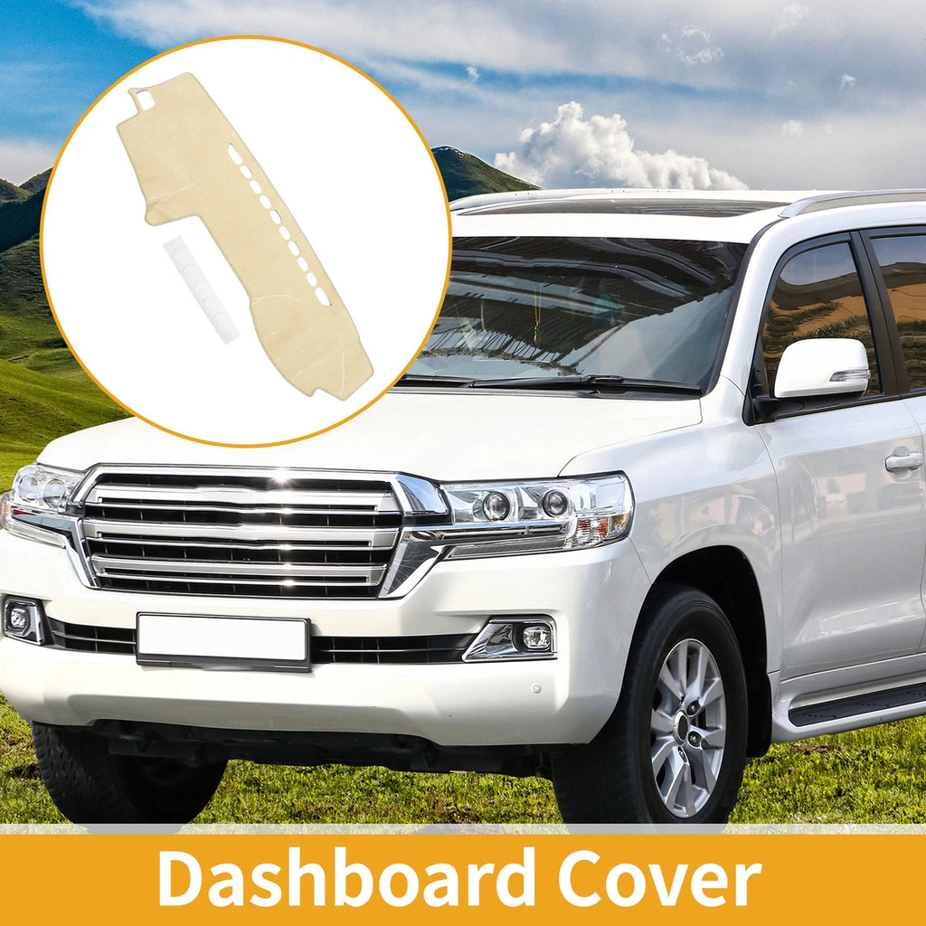 Dashboard Cover for Toyota Land Cruiser Prado 120 (2003–2009) Beige