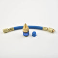 R134A 1 OZ 1/4 Hand Turn Filler Oil & Dye Injector Adapter