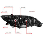 Driver Side LED DRL Projector Headlight for Lexus ES300H/ES350 (2013–2015)