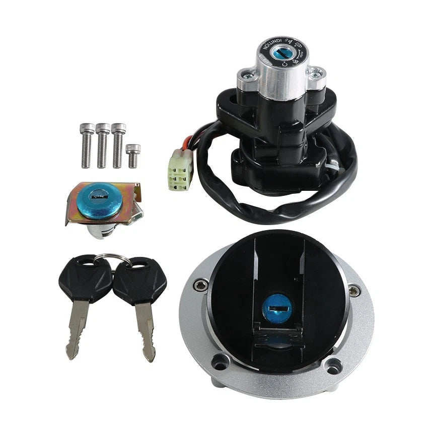 Ignition Key Switch & Fuel Tank Cap Set for Suzuki GSX1250F Bandit 1250 (2008–2011)