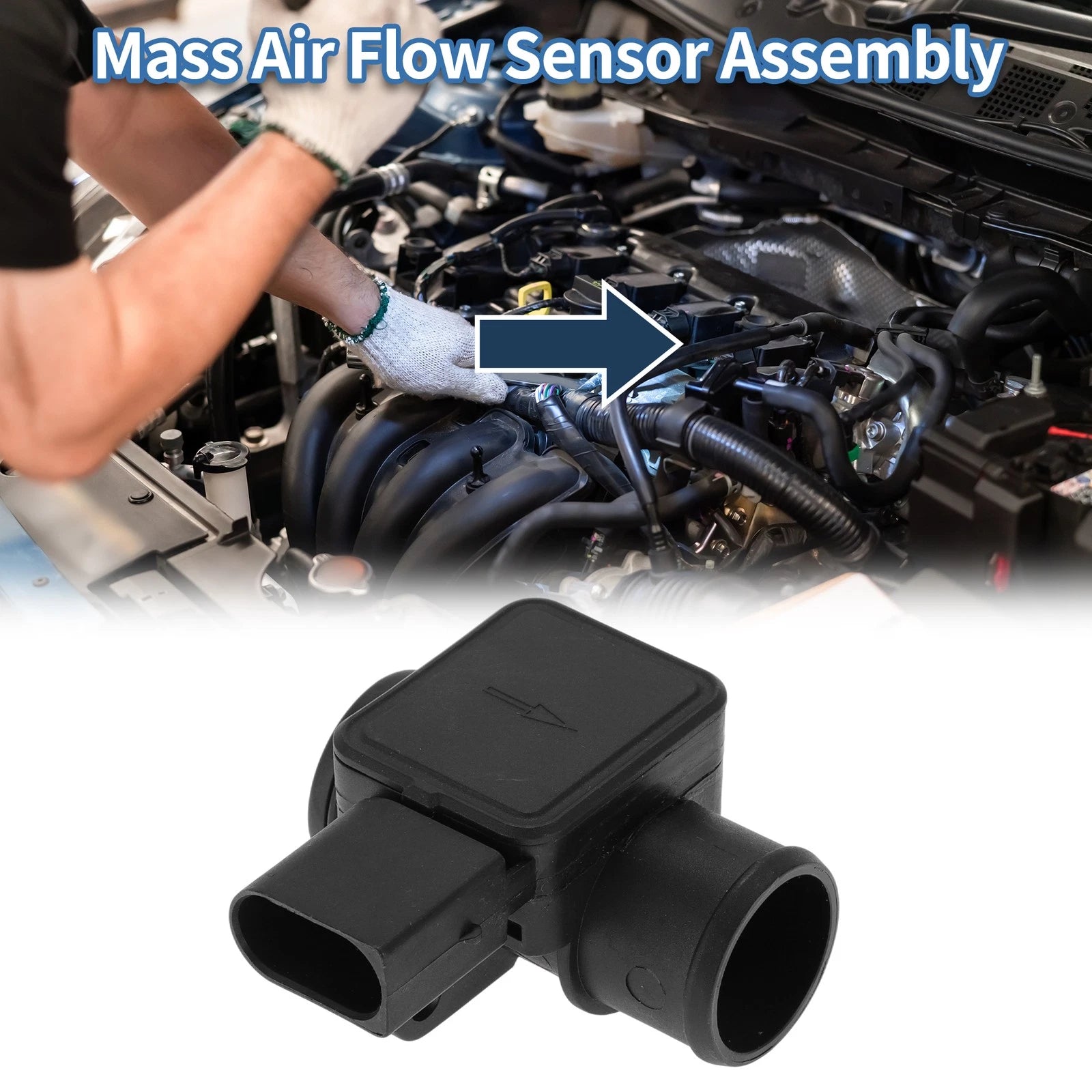 Mass Air Flow Sensor No. 11721438814 for BMW E38 (1994–2001)