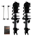 Front Struts w/ Coil Spring & Sway Bar Links for Honda Pilot (2009–2015)