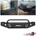 Off-road Steel Front Bumper with Winch Plate for Chevy Silverado 1500 (2007–2013)