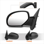 OE Style Powered Adjustment Towing Mirror Left for Silverado Tahoe Sierra (2007–2014)