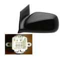 Replacement Ready to Paint Driver Side Power Door Mirror w/Heated Glass