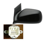 Replacement Ready to Paint Driver Side Power Door Mirror w/Heated Glass
