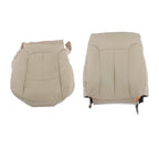 Set of 2 Leather Seat Covers for Ford F-150 (2010–2014) Tan