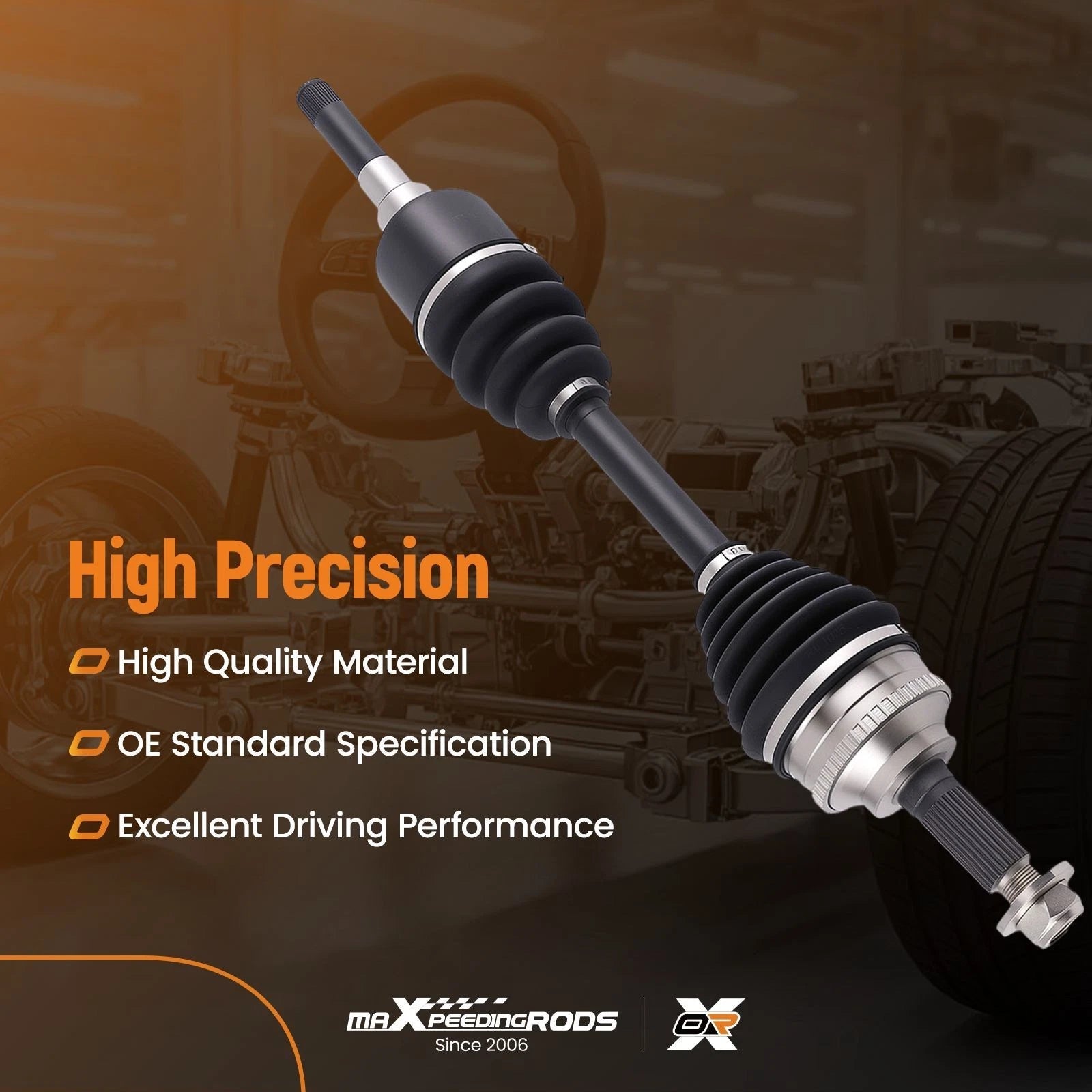 Front Left CV Axle for Ford Escape, Mercury Mariner (2001–2008)