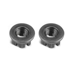 2PCS Front Axle Wheel Castle Nut for Yamaha Banshee Warrior Blaster (200–200)