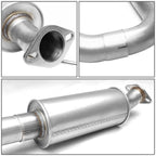 Stainless Dual 3"OD Catback Exhaust System for Ford Fiesta ST (2014–2018)