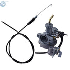 Carburetor & Throttle Cable for Honda ATV 90 110 125 FourTrax (1990–1999)