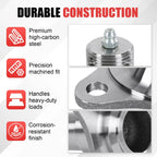 2 Pack E-Z Lube Spindles with Brake Flange for 3500 lb Axle