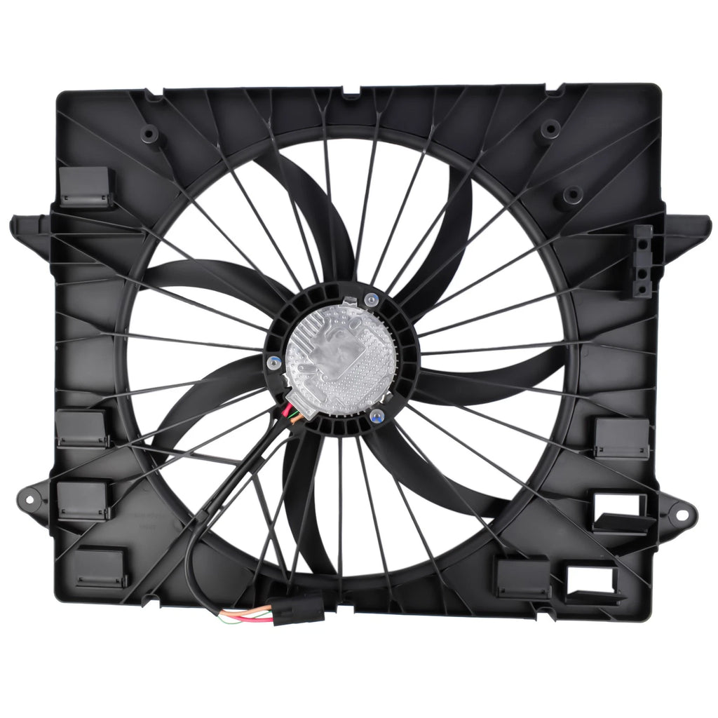 Radiator Cooling Fan w/ Brushless Motor & Shroud for Chevy Traverse (2018–2020)