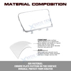 Chrome Center Ashtray Frame Trim for Mercedes-Benz W205 W253 (2016-2021)