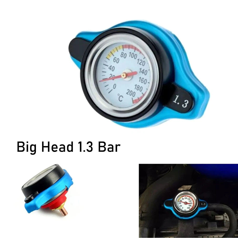 Thermostatic Gauge Radiator Cap 1.3 Bar for