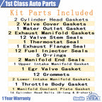 Engine Head Gasket Set with 16 Bolts for Pontiac 3.8L V6 (1995–2005)