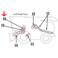 Header Reel Pump Feederhouse Belt for John Deere Combine (AMH125565, H125565)