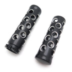 Black Hand Grips for Harley Road King, Street Glide (1" Handlebars)