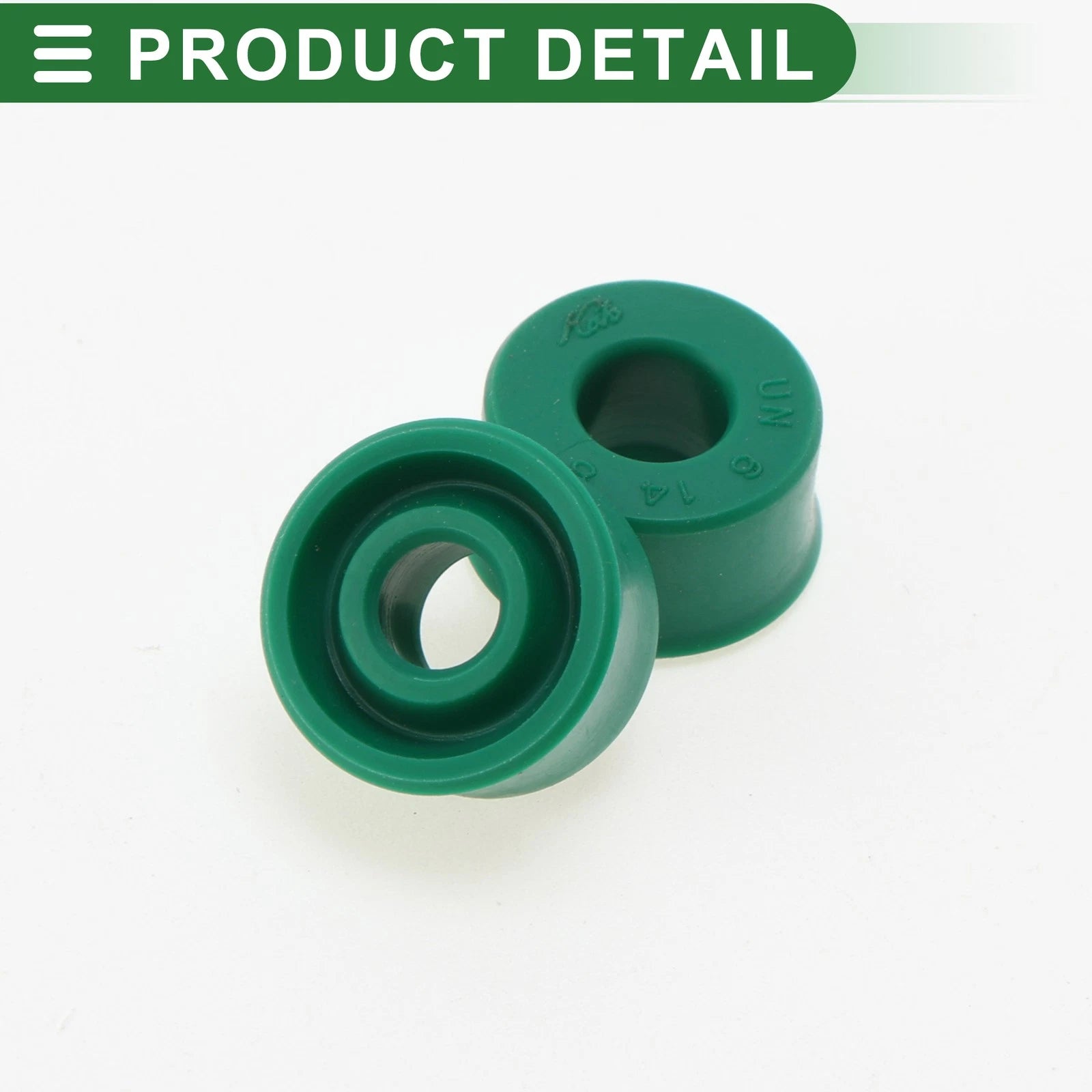 Set of 5 Oil Seal Rotary Shaft Seal 6x14x8mm High Pressure Green for Various Models
