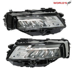Set of 2 Chrome LED Headlights for Nissan Rogue SL/SV (2021–2023)