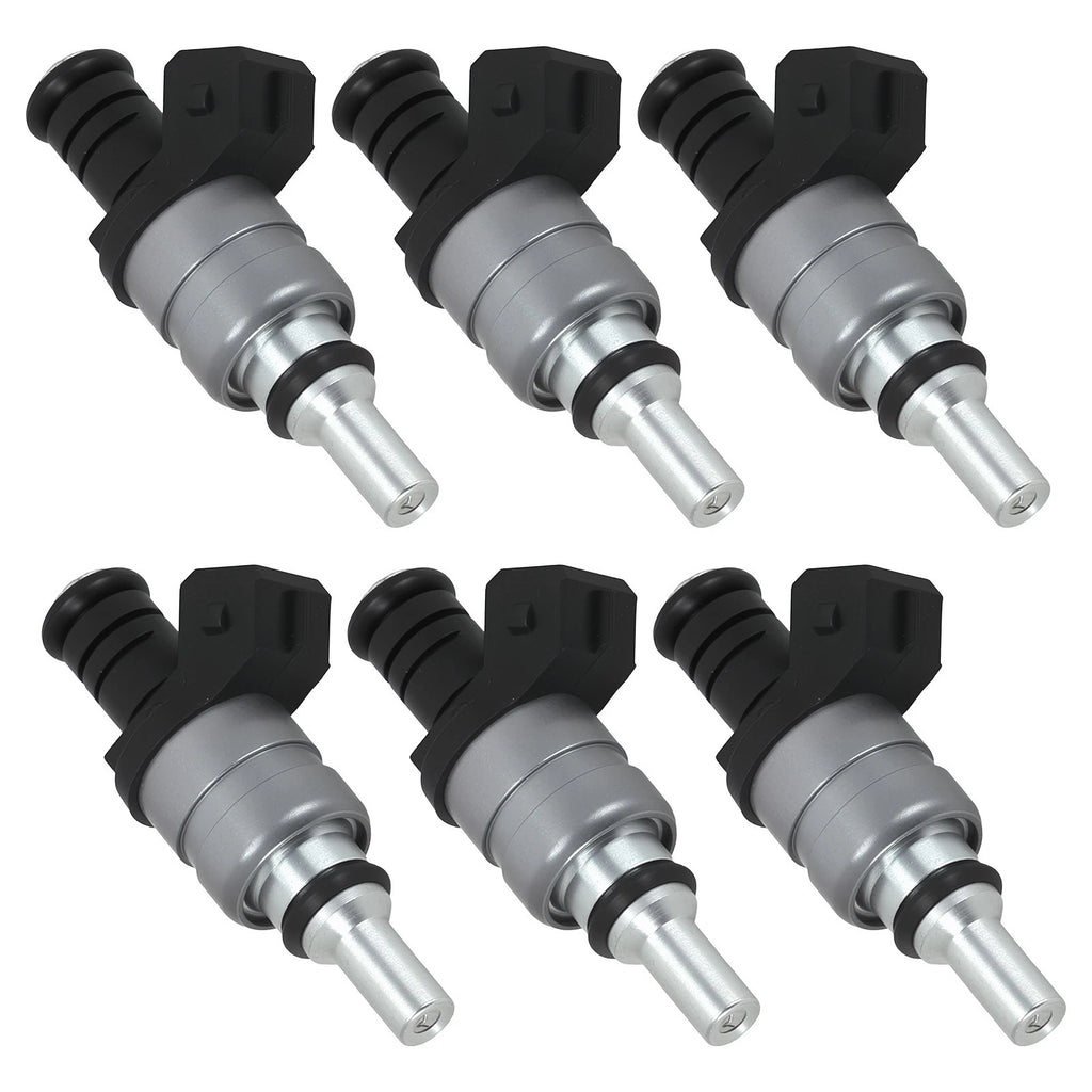 6PCS Fuel Injectors Kit for BMW 525i/Z4 2.5L (2001–2005) 13641427240