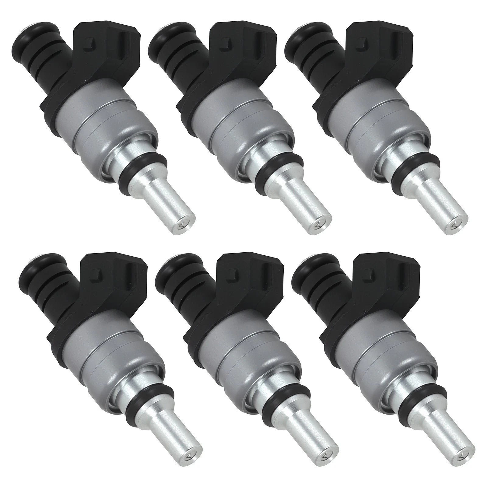 6PCS Fuel Injectors Kit for BMW 525i/Z4 2.5L (2001–2005) 13641427240