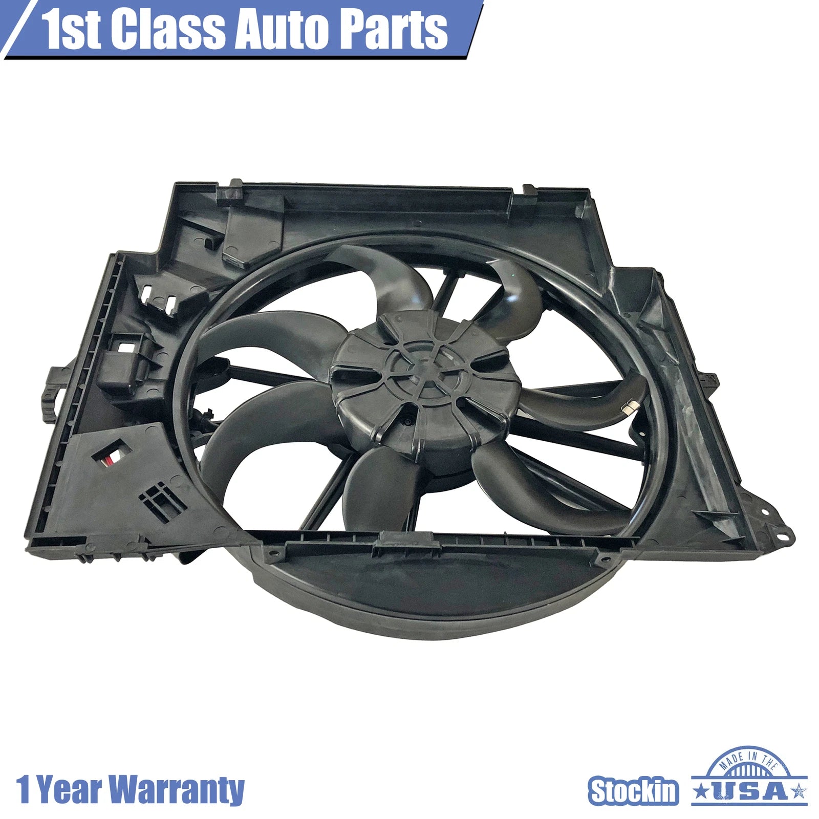 Radiator Cooling Fan Assembly for BMW E82 E84 E89 E90 (2007-2013)